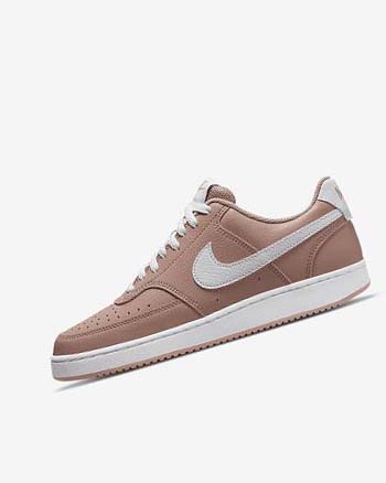 Nike Court Vision Low Next Nature Rosas Negros Blancos | MX 4677